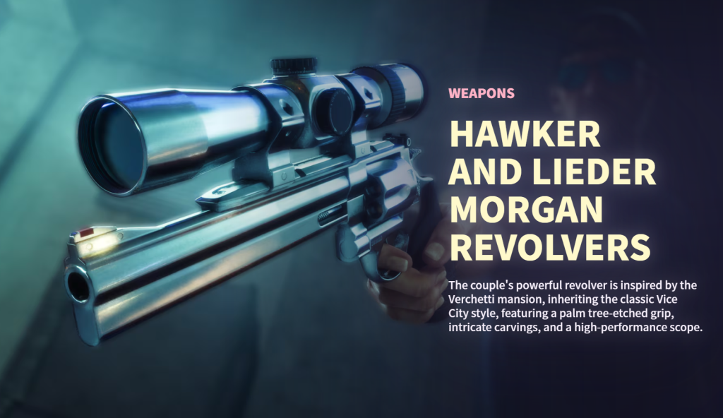 GTA 6 ultimate edition exclusive weapons hawk little morgan revolver