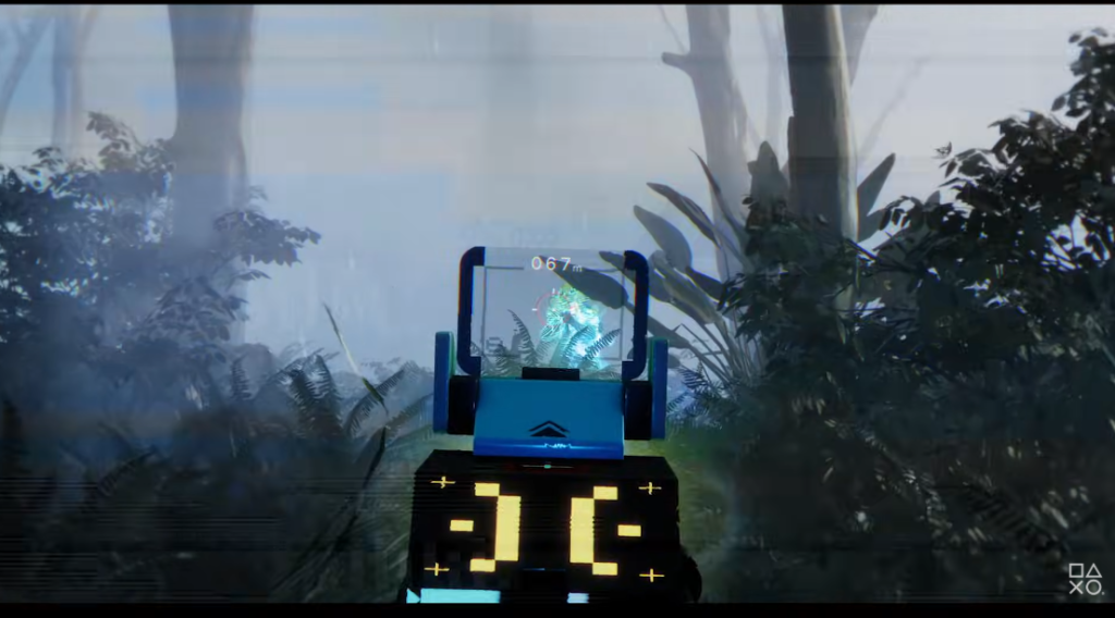 Marathon sniper aiming at enemy through scope mid-range combat gameplay